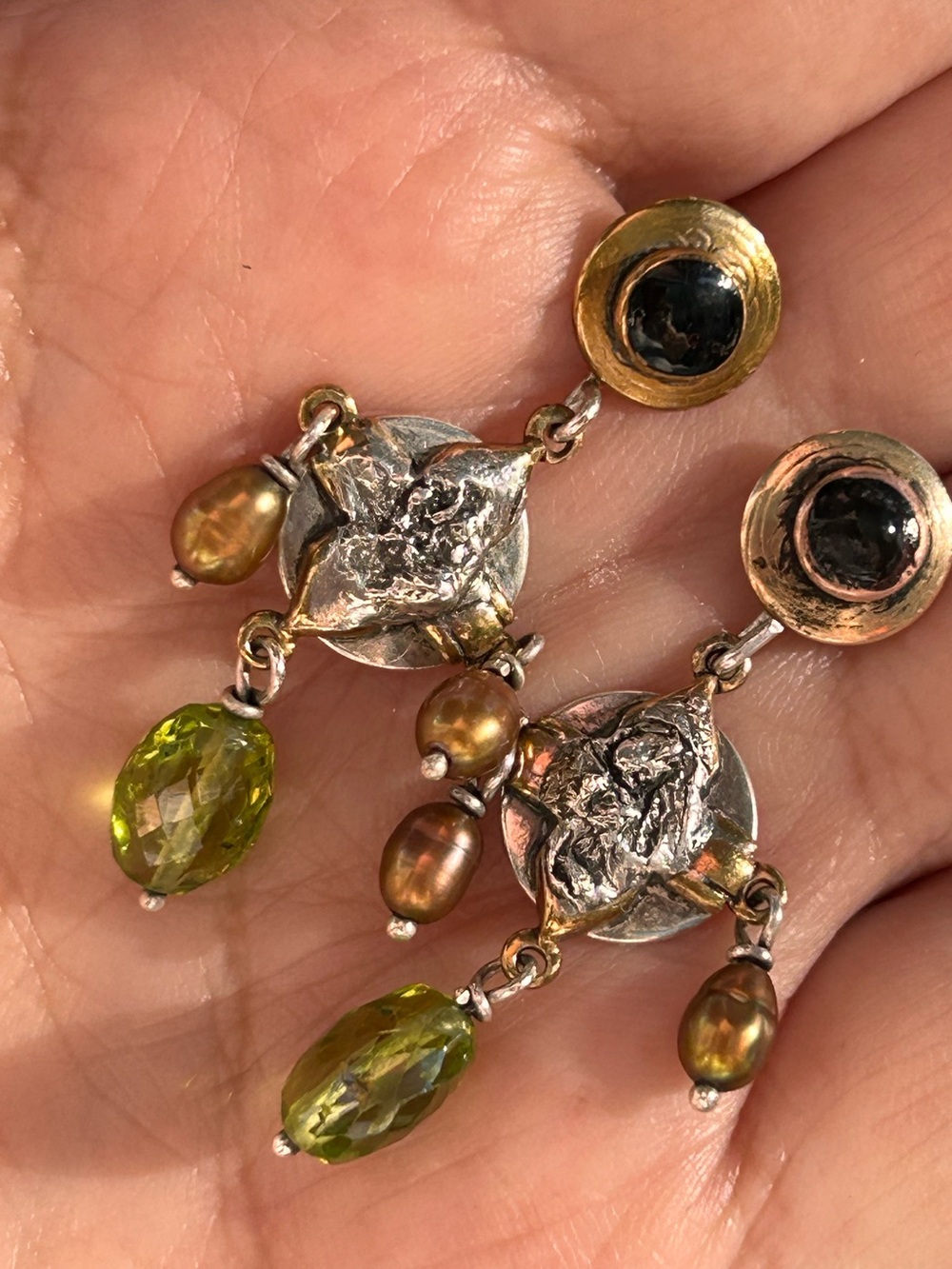 Authentic BETH ORDUNA earrings